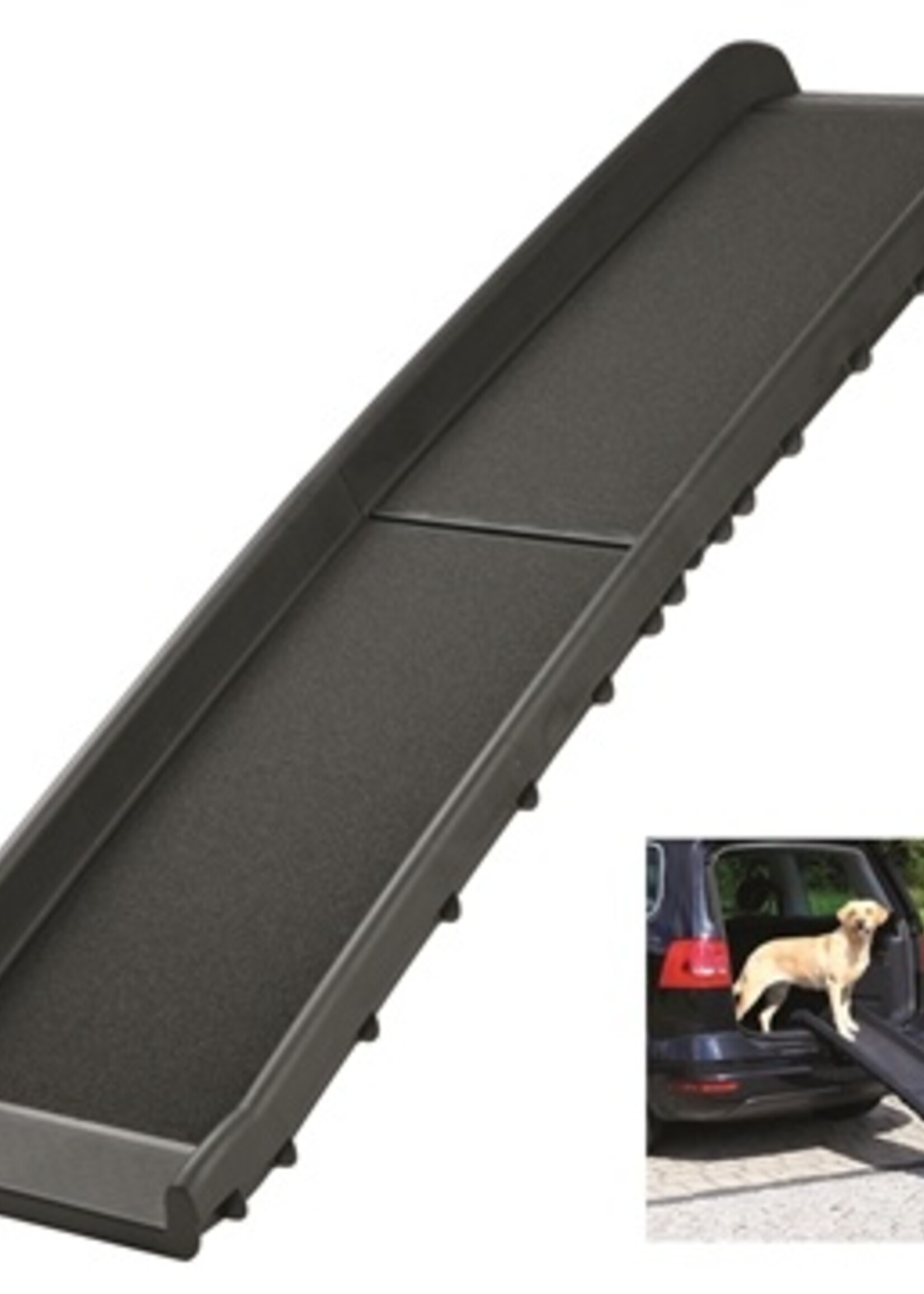 Trixie Trixie car ramp loopplank opvouwbaar zwart