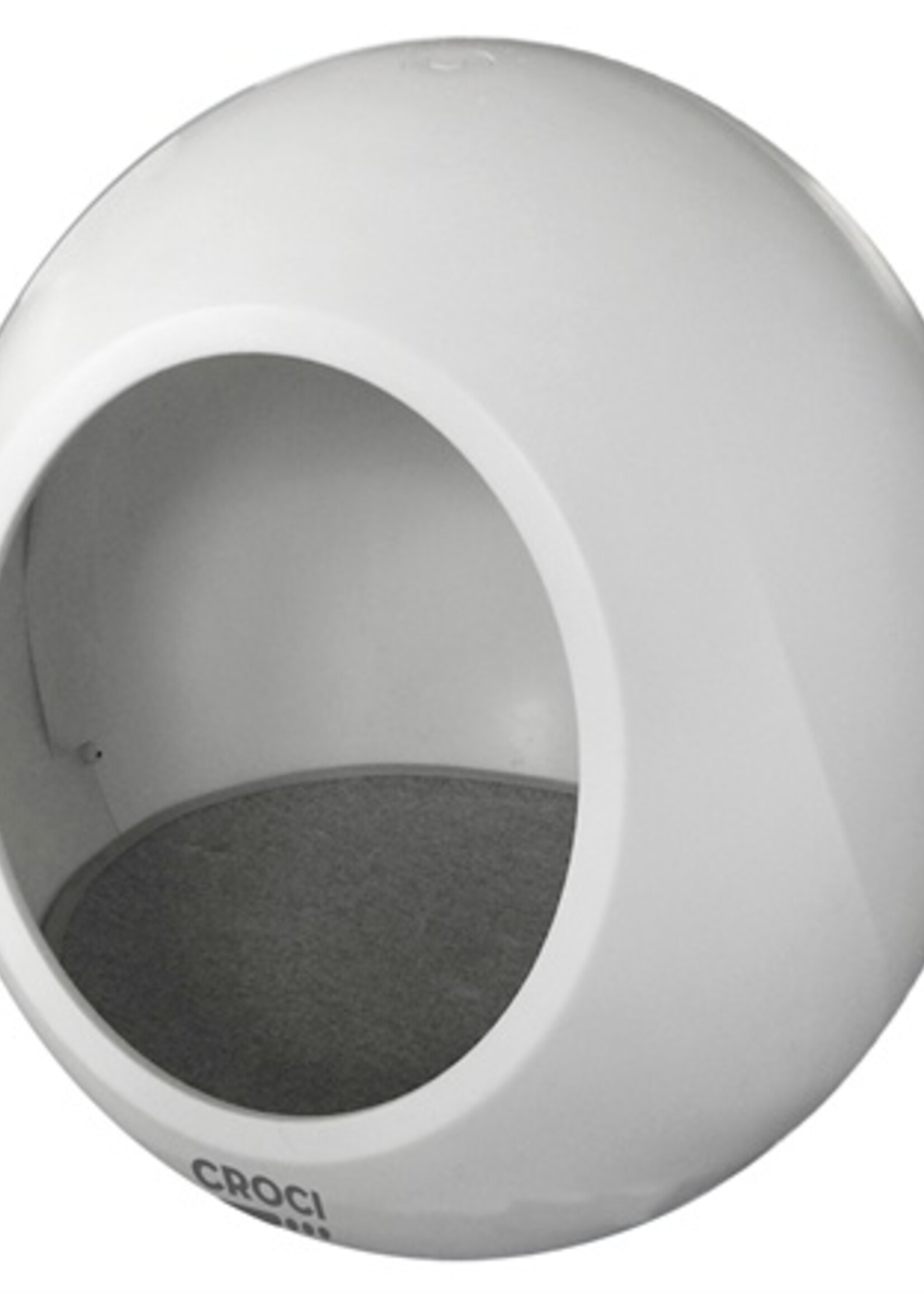 Croci Croci kattenmand huis domus wit
