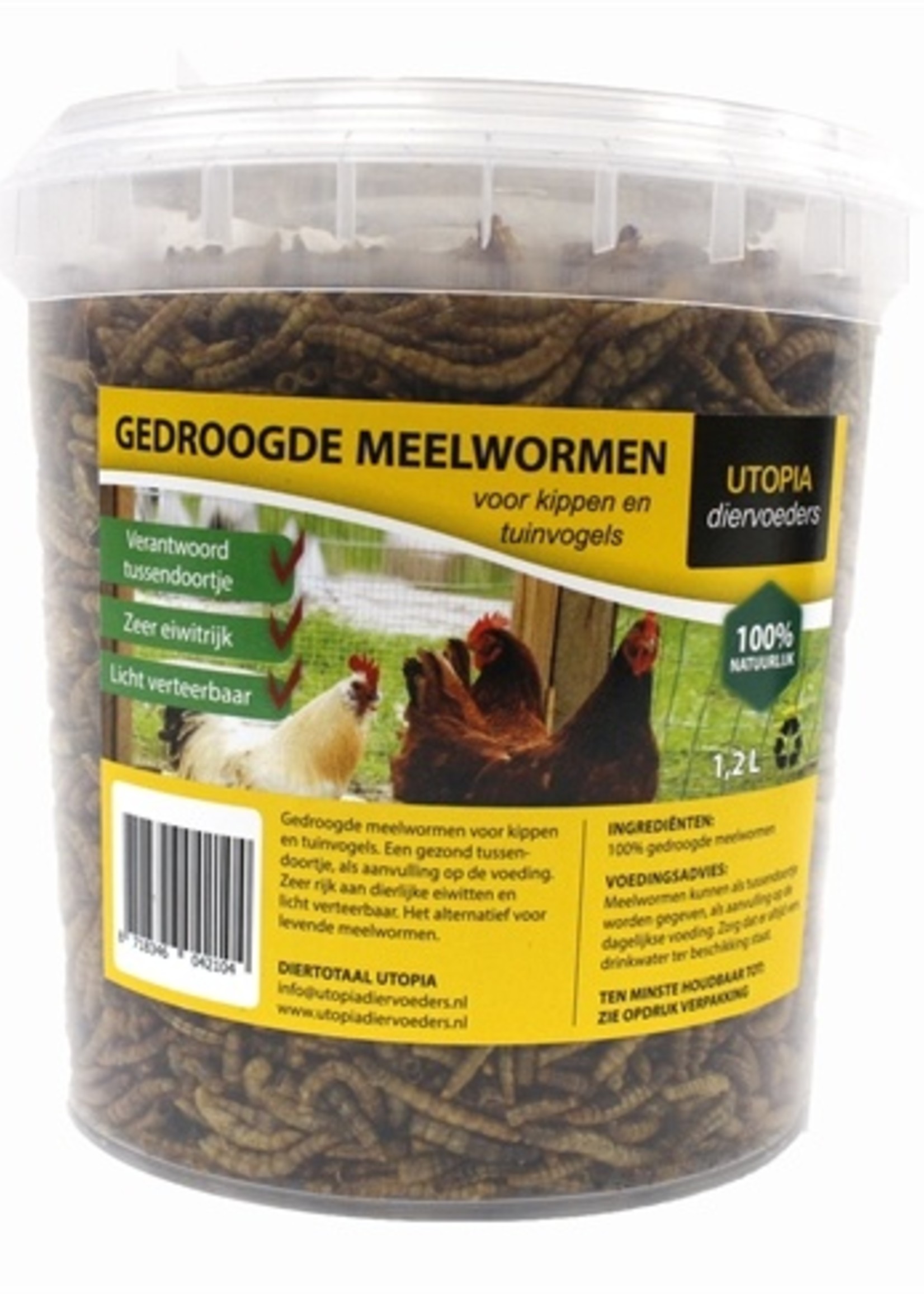 Utopia Gedroogde meelwormen