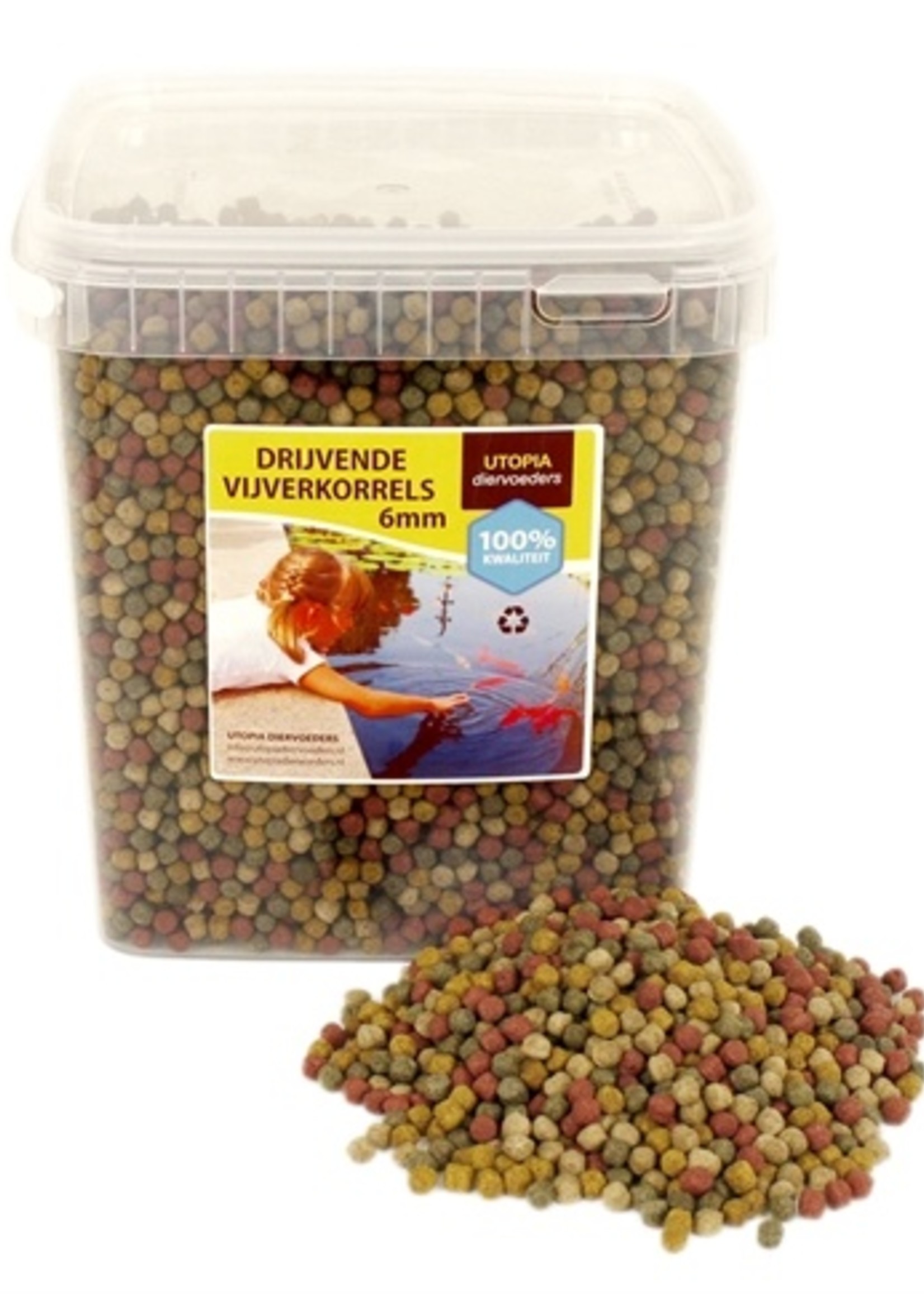 Utopia Utopia diertotaal vijverkorrel drijvend