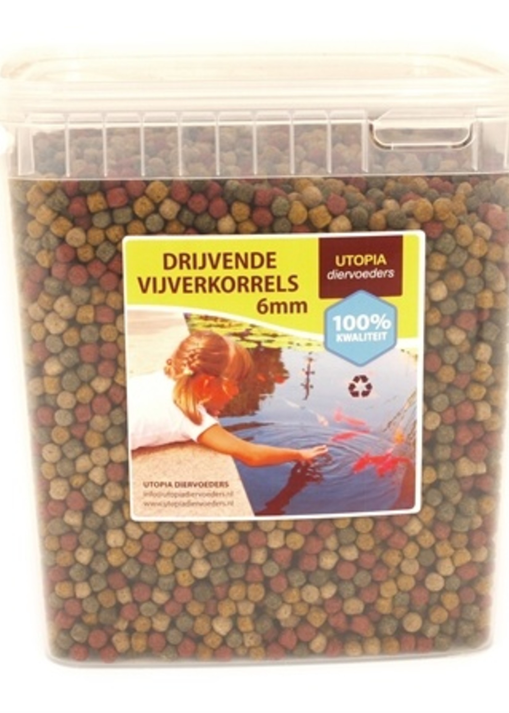 Utopia Utopia diertotaal vijverkorrel drijvend