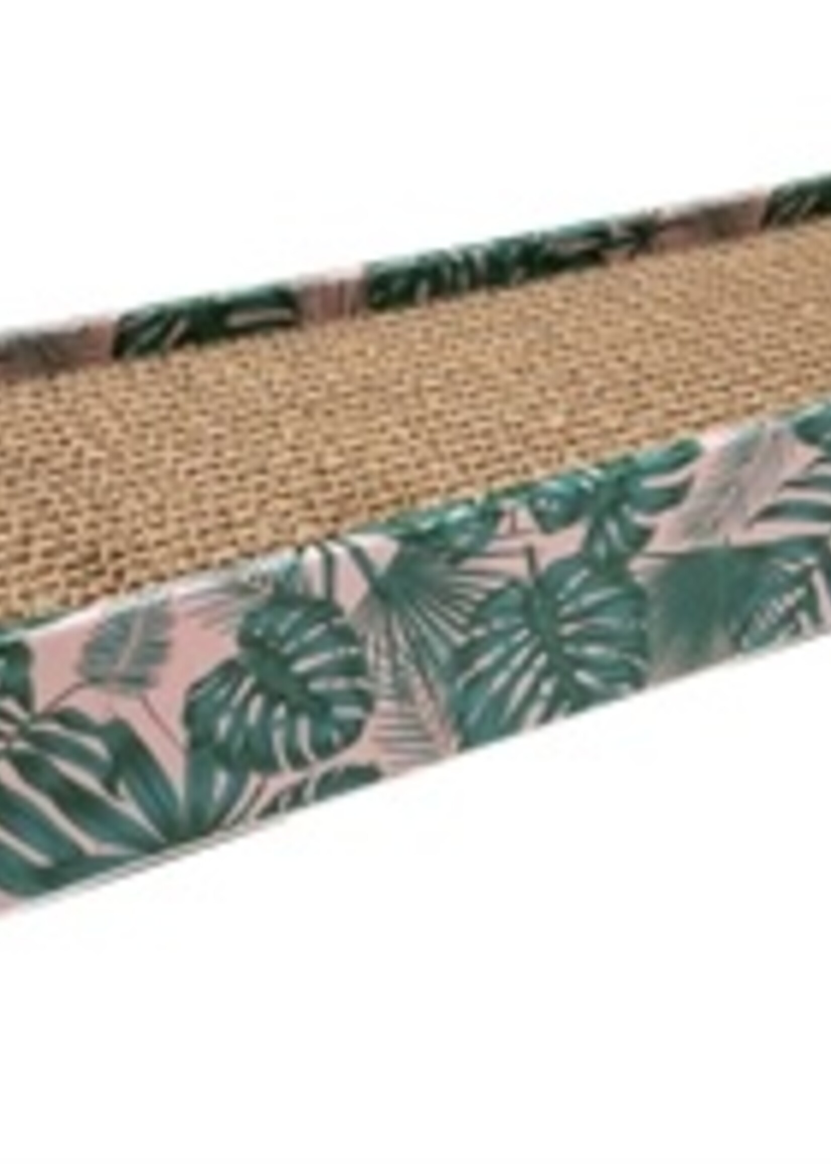 Croci Croci krabplank homedecor textuur bladeren groen