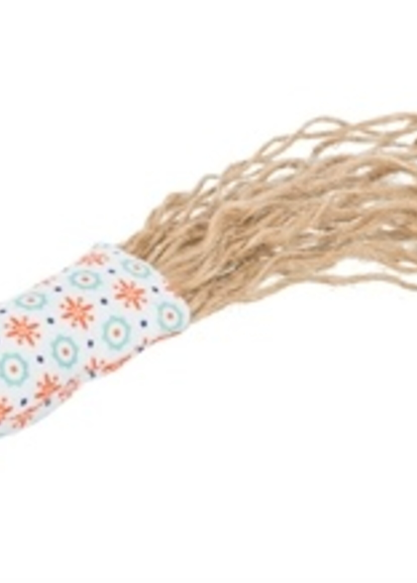 Trixie Trixie rol met franjes stof / jute