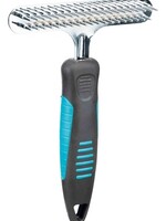 Trixie Trixie metaalkam dubbele rij fijne tanden