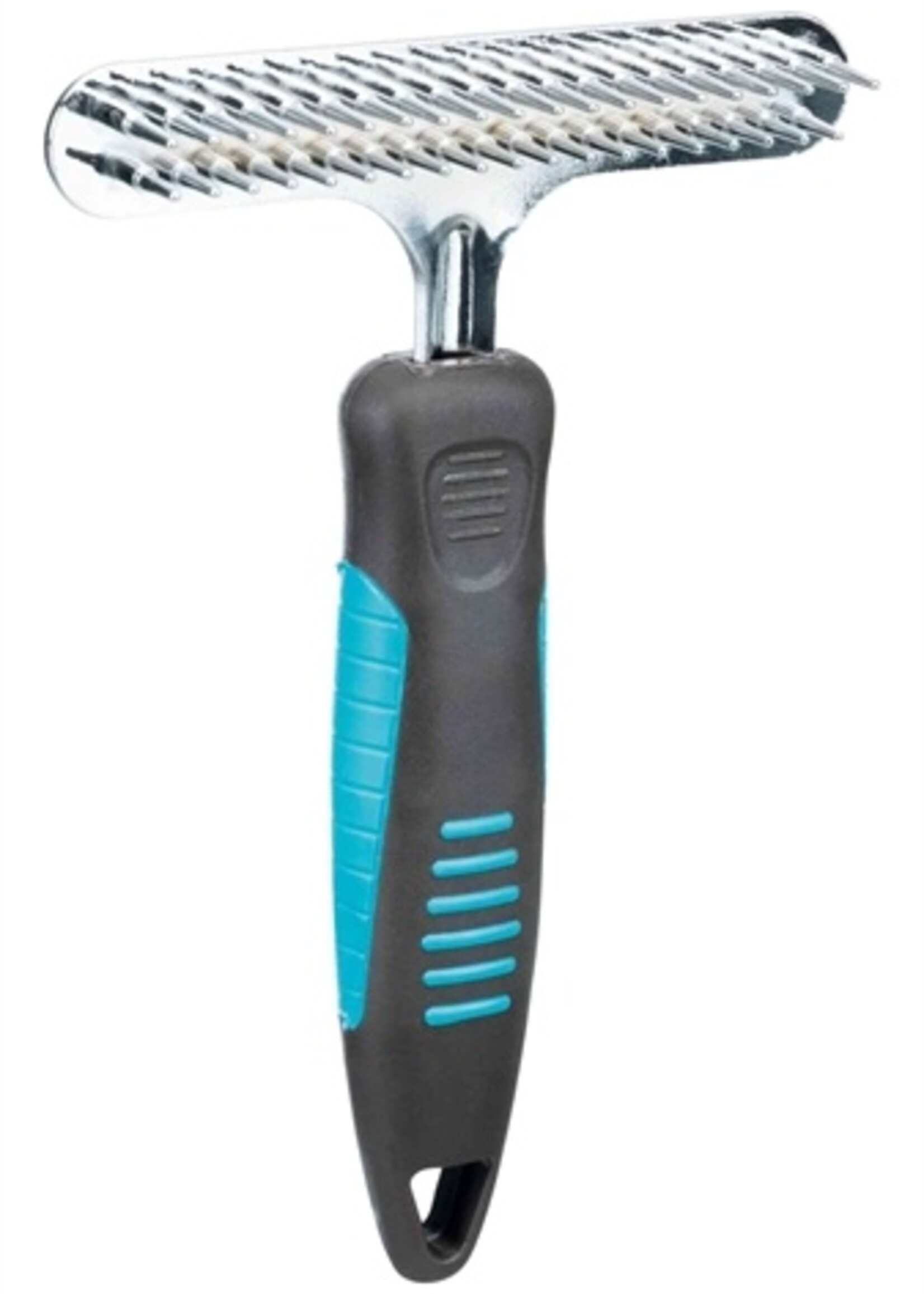 Trixie Trixie metaalkam dubbele rij fijne tanden