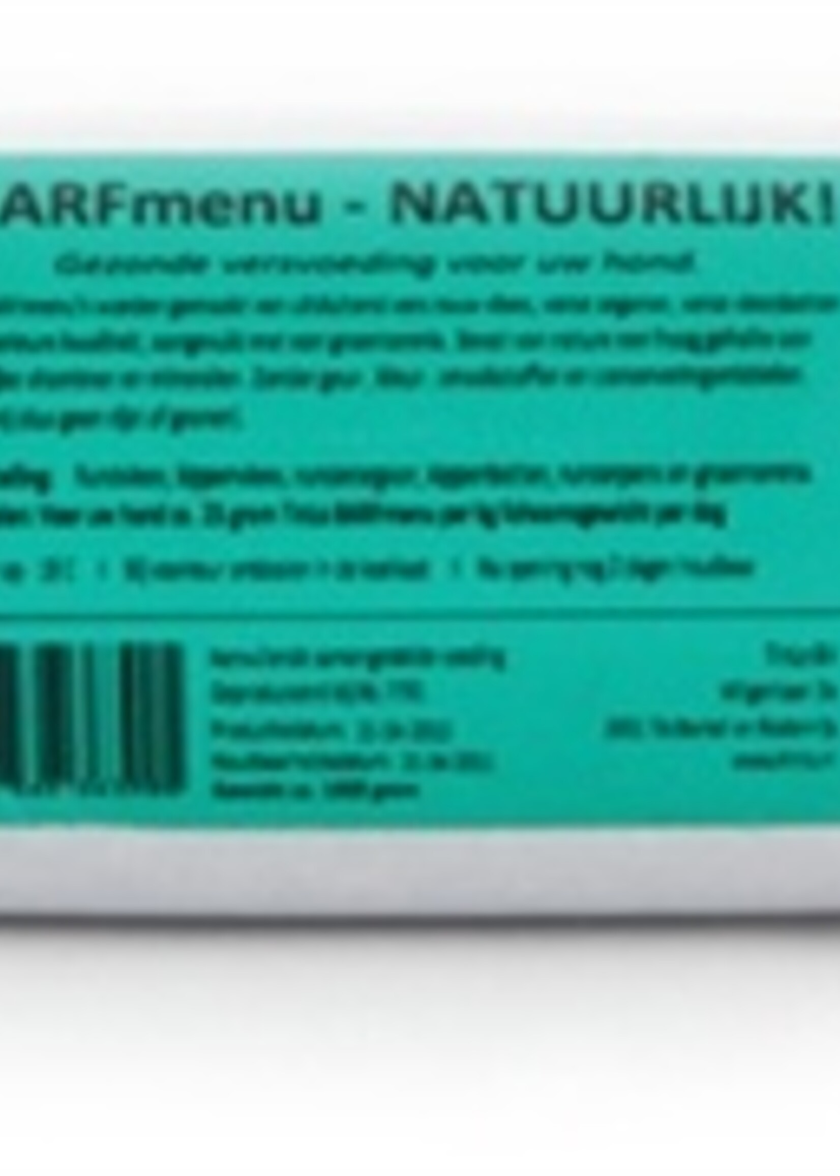 Barfmenu Barfmenu natuurlijk! kattenvoer