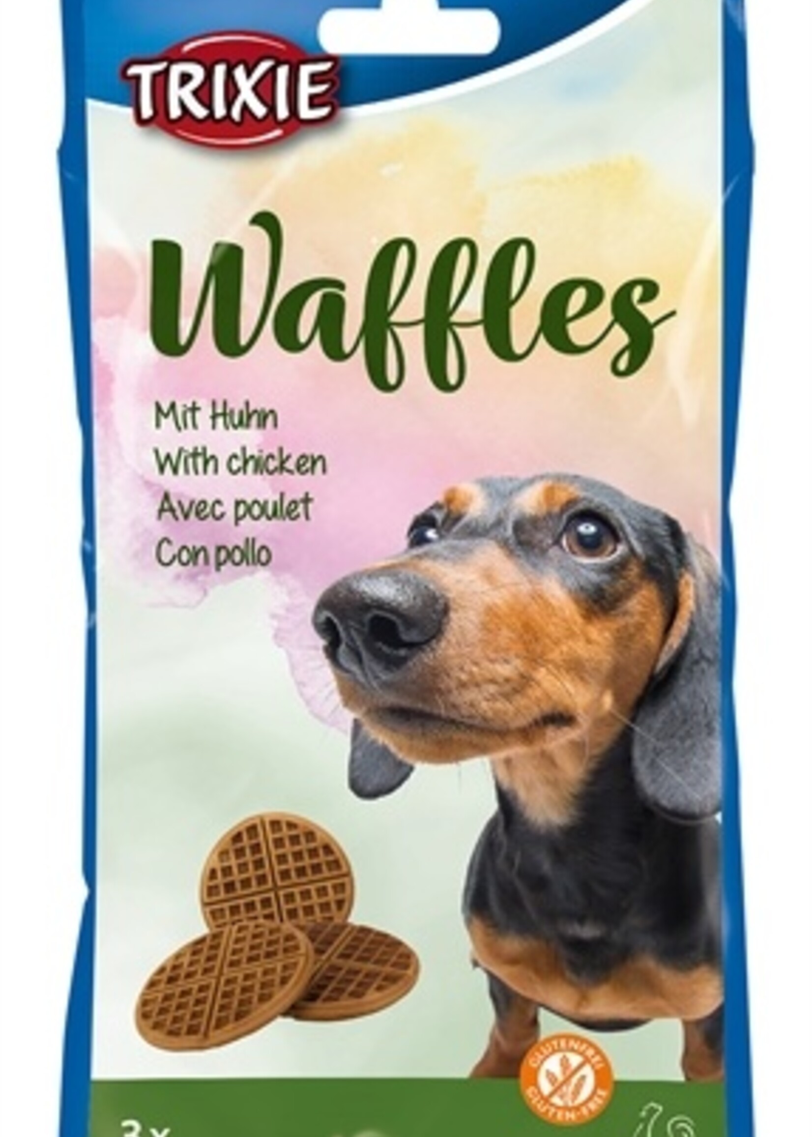 Trixie Trixie waffels met kip 3 st