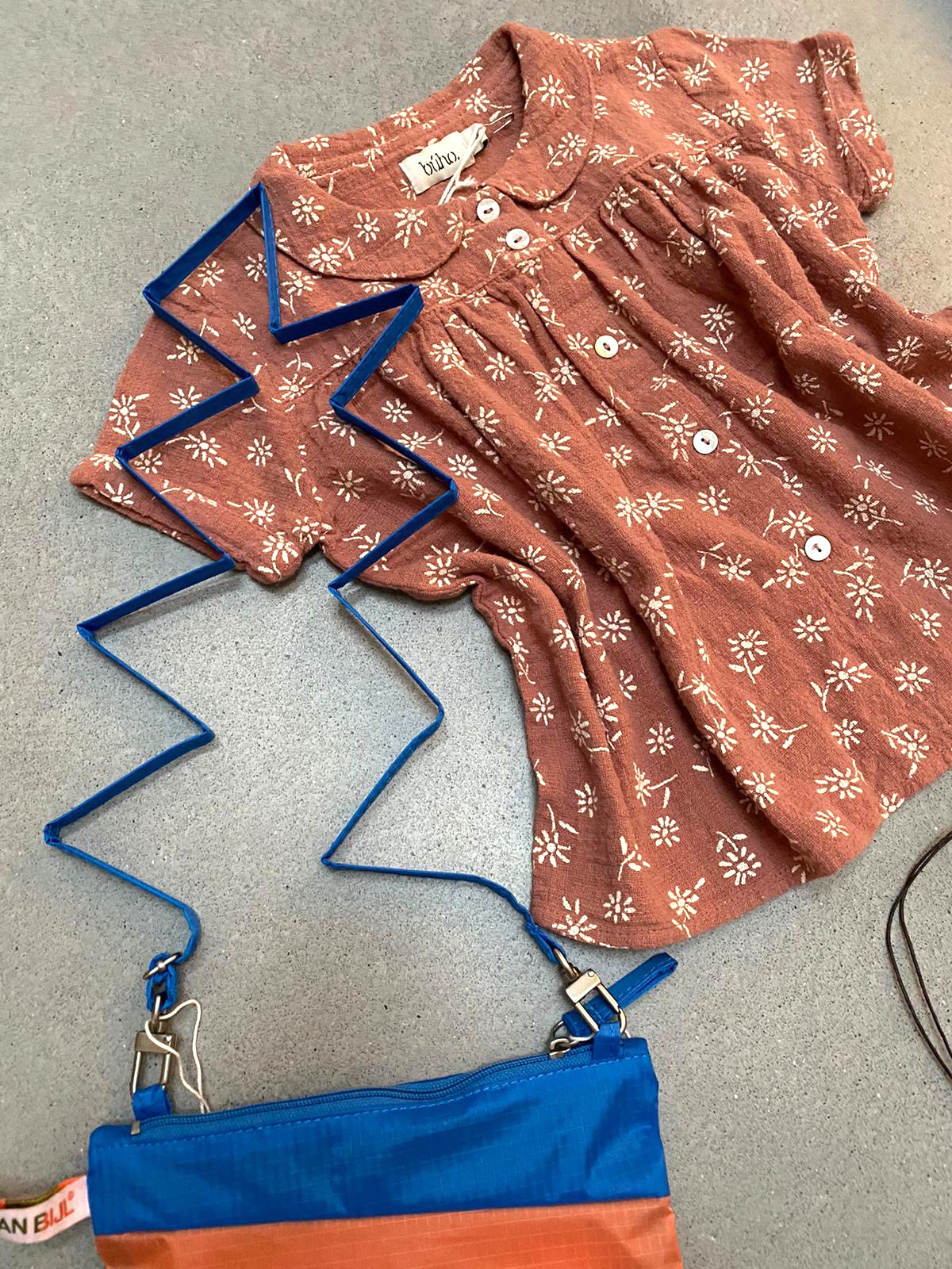 blouse en tas