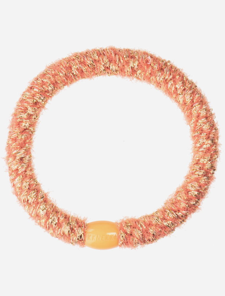 Kknekki by Bon Dep velvet glitter coral