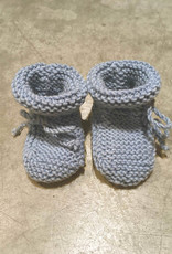 Oma Netty slofjes merino wol baby blue