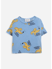 Bobo Choses sniffy dog all over short sleeve t-shirt