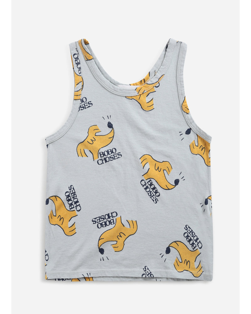 Bobo Choses sniffy dog all over tank top