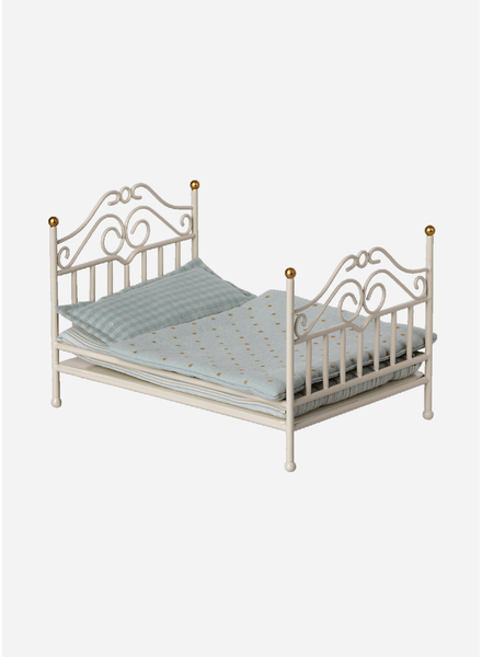 Maileg vintage bed micro - off white