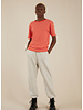 Finger in the nose camp heather ecru jogger pants