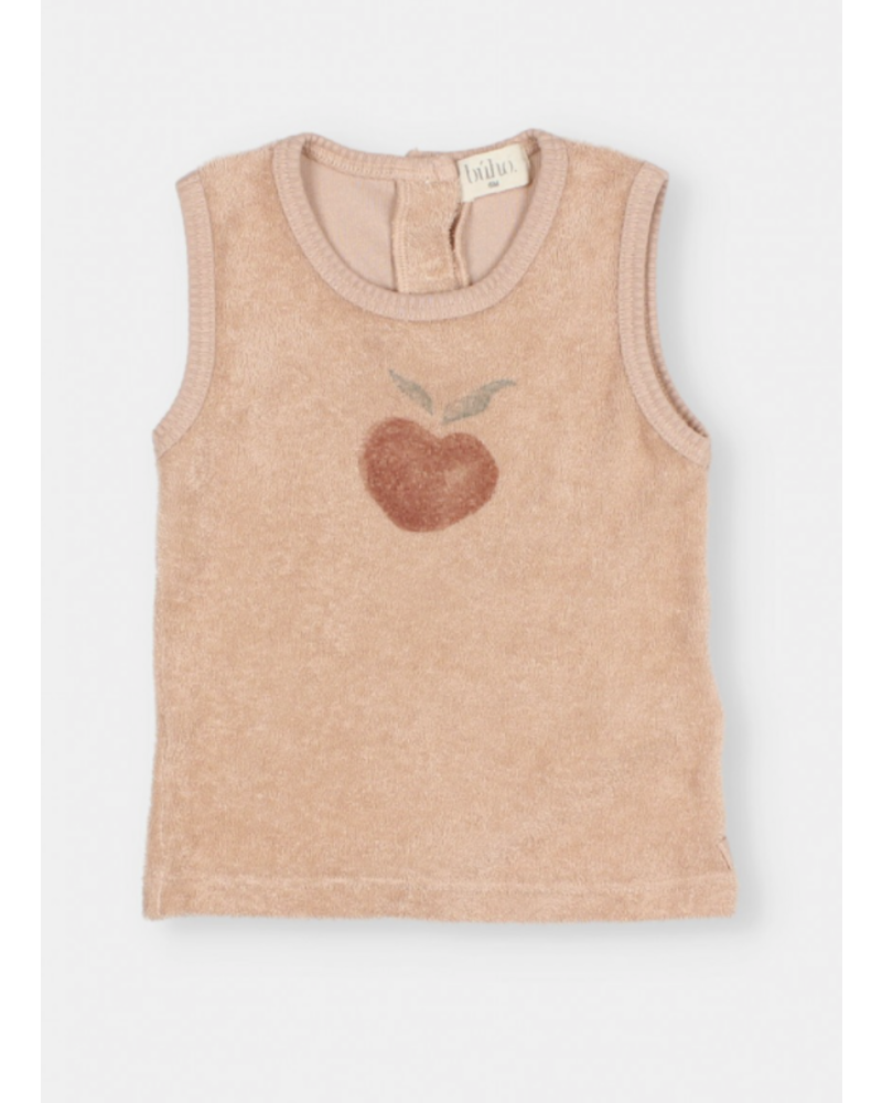 Buho terry cloth tank top antic rose