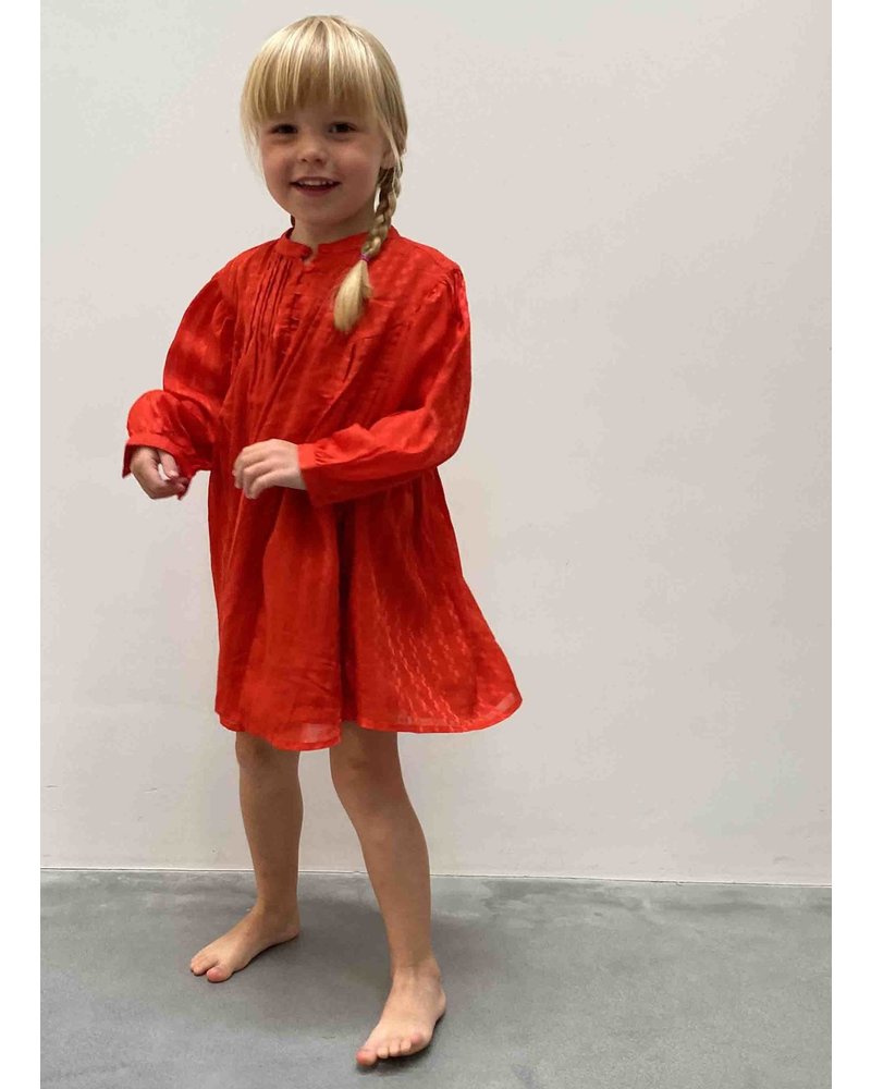 Simple Kids clamb belle red dress