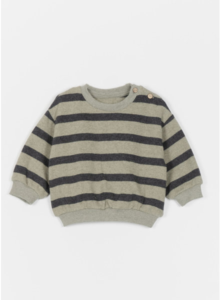 Play Up striped jersey sweater louro 1AL11352 - R280G