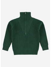 Simple Kids louis merino green pullover