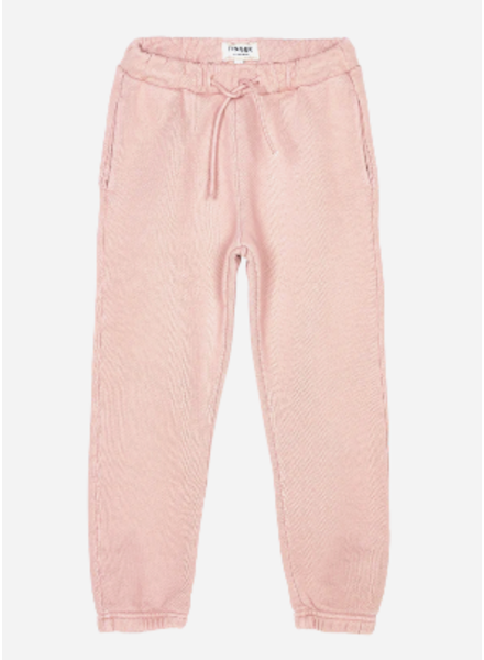 Finger in the nose clowy loose fit sweatpants grey pink