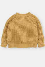 Buho baby soft knit cardigan amber