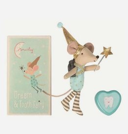 Maileg tooth fairy with metal box - big brother mouse