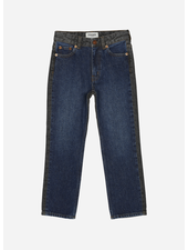 Finger in the nose cher high waist jeans bicolor