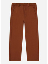 Hundred Pieces elasticated waist denim trousers rust
