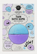 Nailmatic *bath bomb duo blue and violet