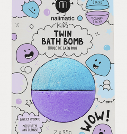 Nailmatic *bath bomb duo blue and violet