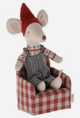 Maileg chair mouse red