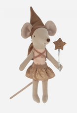 Maileg tooth fairy with metal box - big sister mouse