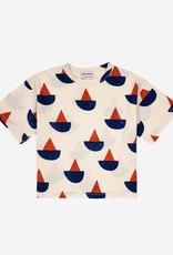 Bobo Choses sail boat short sleeve tshirt