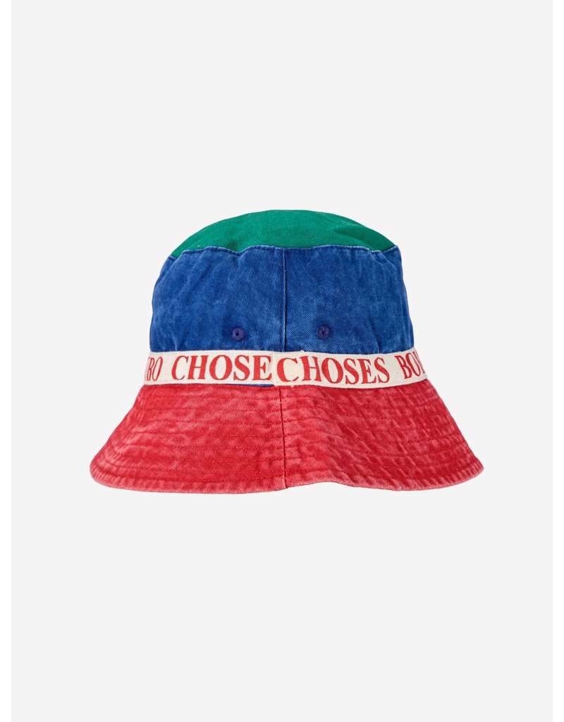 Bobo Choses sail boat all over reversible hat