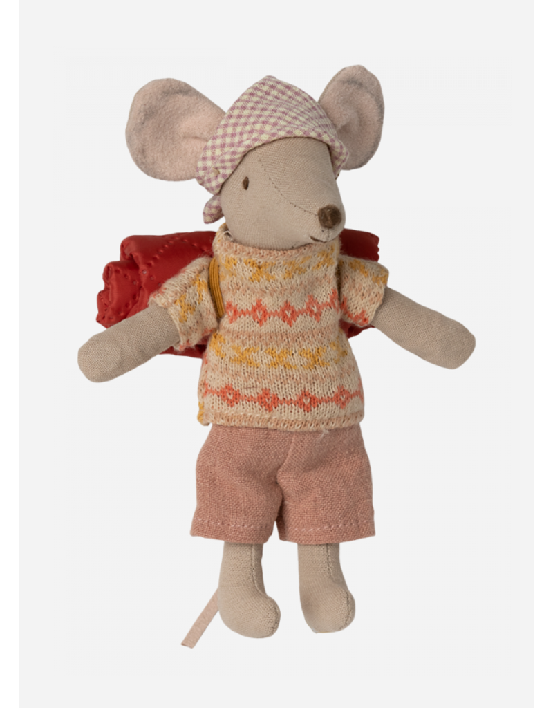 Maileg hiker mouse - big sister