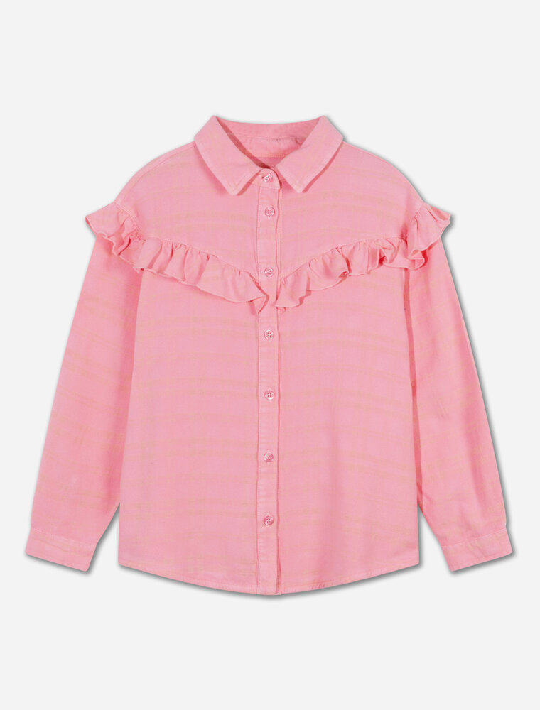 Repose moony blouse peony pink