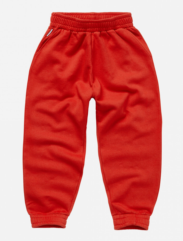 Mingo oversized sweatpants fiery red