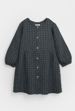 Play Up checked woven dress PA04/4AN11456  BRUNO MELANGE