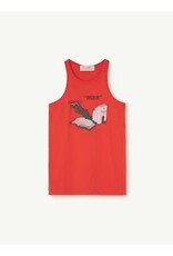 The Animals Observatory tank frog kids shirt red