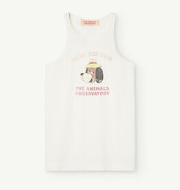 The Animals Observatory tank frog kids shirt white