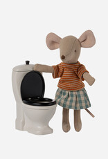 Maileg toilet mouse