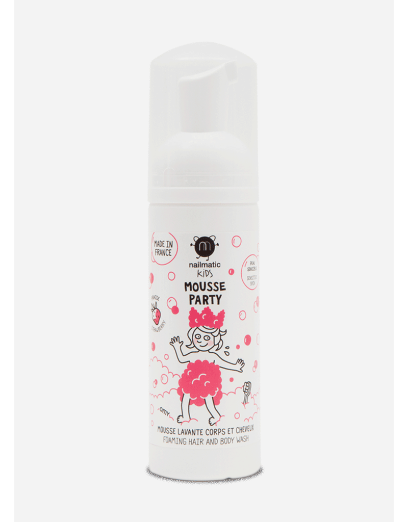 Nailmatic hair and body foam mousse party - strawberry