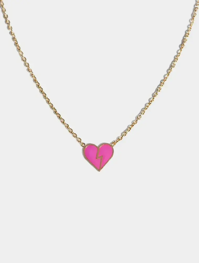 Titlee ketting broken heart