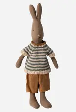 Maileg *rabbit size 1 brown shirt and shorts