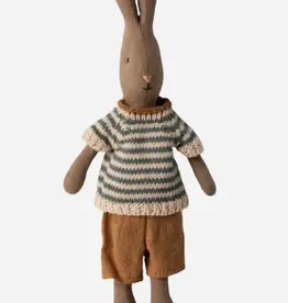 Maileg rabbit size 1 brown shirt and shorts