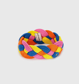 Bobo Choses multicolor braided knitted cotton headband