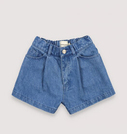 The New Society woodland denim short blue denim