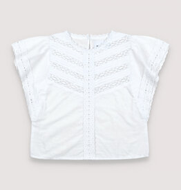 The New Society downey blouse off white