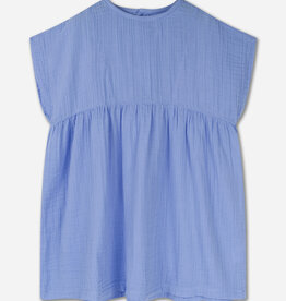 Repose woven tee dress lavender blue