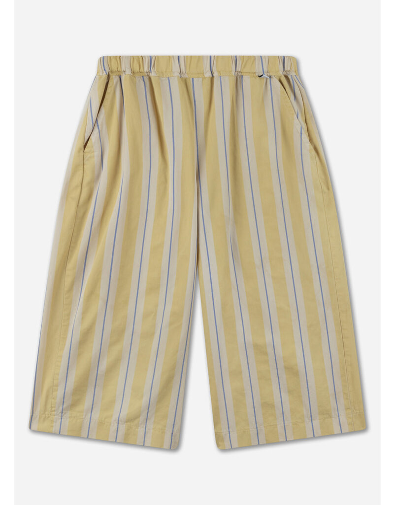 Repose straight pants sand gold stripe