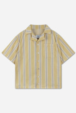 Repose boxy shirt sand gold stripe